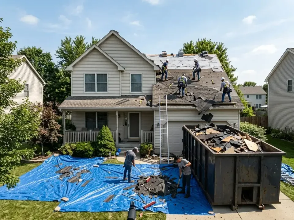 roof-replacement-debris-remova-004 — frequently asked questions, Cheapest Dumpster Rentals in Bee Ridge, FL